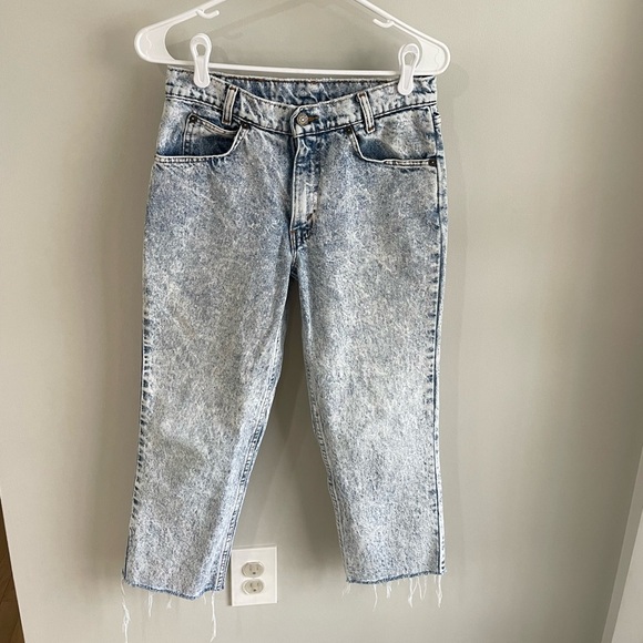 Levi’s 705 Vintage Acid Wash 1980’s Student Jeans - Size 30 - Picture 1 of 13